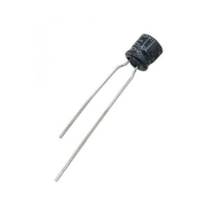 خازن الکترولیتی 100uF / 4V ژاپنی مارک RUBYCON