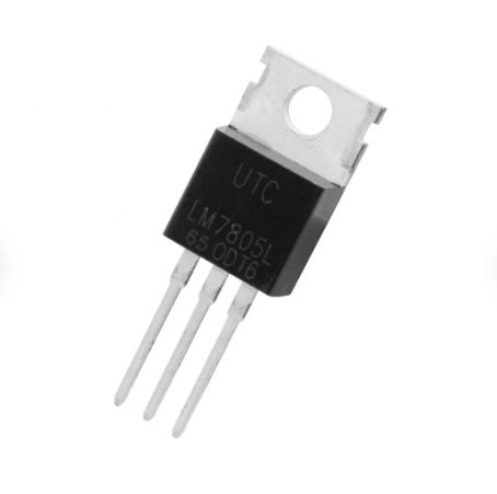 رگولاتور 5+ ولت LM7805L پکیج TO-220 تایوانی مارک UTC